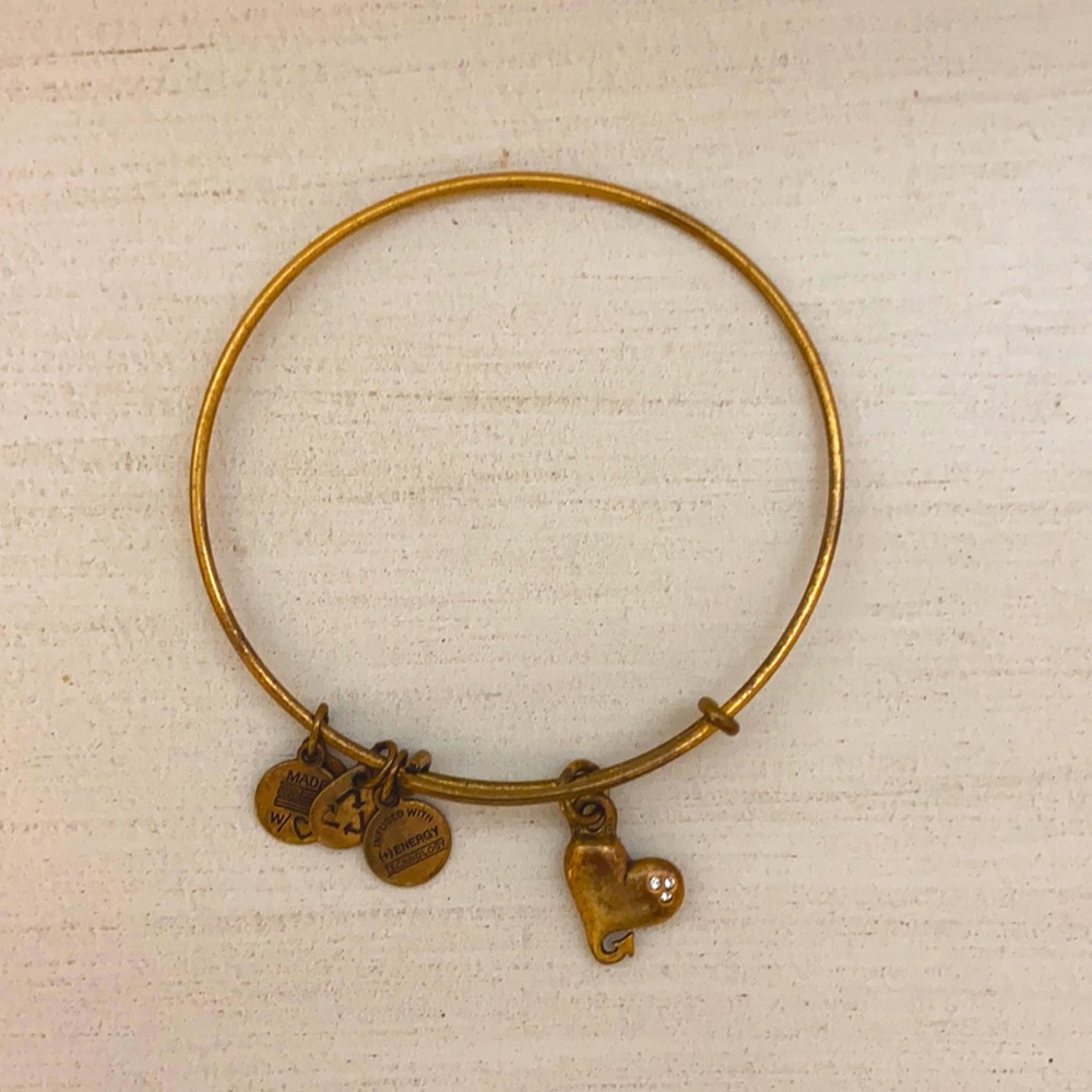 Alex and Ani Heart Bangle